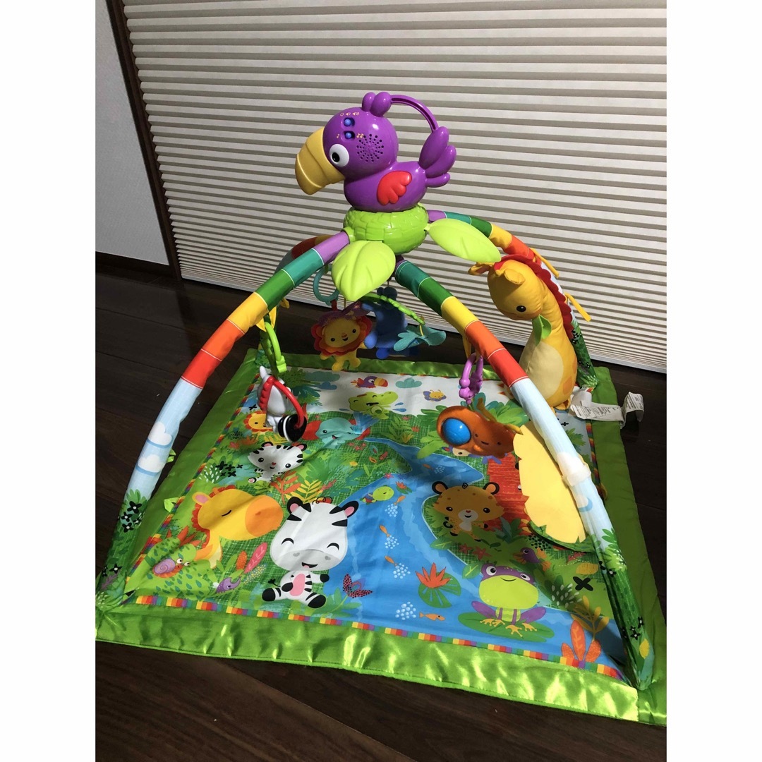 Fisher-Price(フィッシャープライス)のフィッシャープライス レインフォレストデラックスジム2 キッズ/ベビー/マタニティのおもちゃ(ベビージム)の商品写真