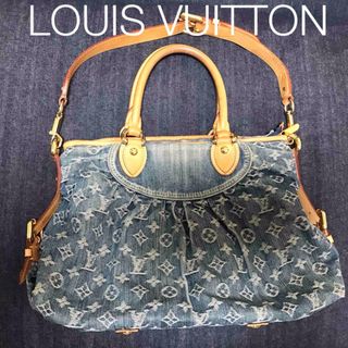 ルイヴィトン(LOUIS VUITTON)の💙　最終ルイヴィトン　モノグラムデニム　ネオカヴィ MM  ショルダーバック　💙(ショルダーバッグ)