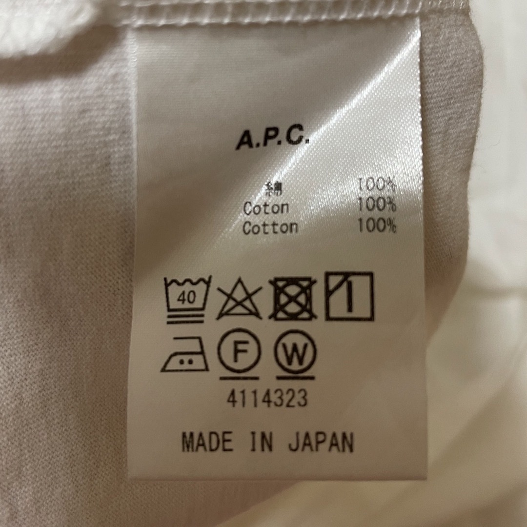 A.P.C(アーペーセー)のA.P.C Tシャツ レディースのトップス(Tシャツ(半袖/袖なし))の商品写真