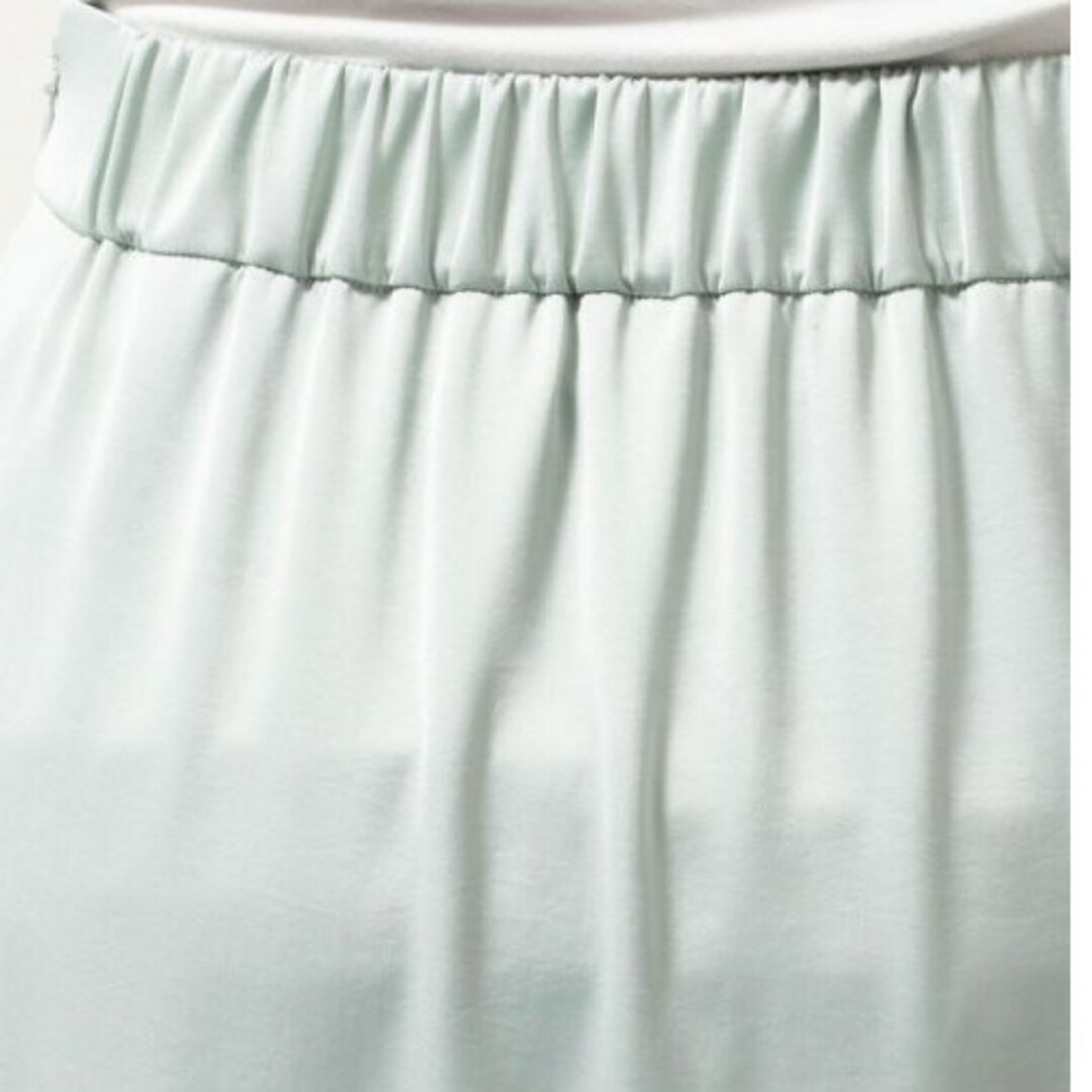 NOLLEY'S sophi(ノーリーズソフィー)のノーリーズ　サテンアシメラッフルスカート レディースのスカート(ロングスカート)の商品写真
