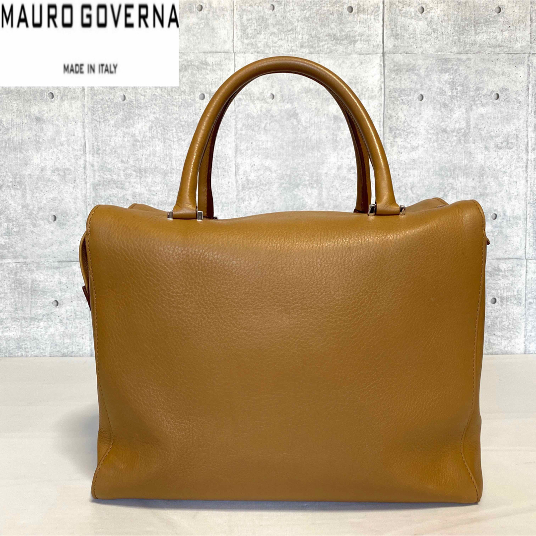 【良品タグ付き】MAURO GOVERNA BORSA4028 A4トートバッグ