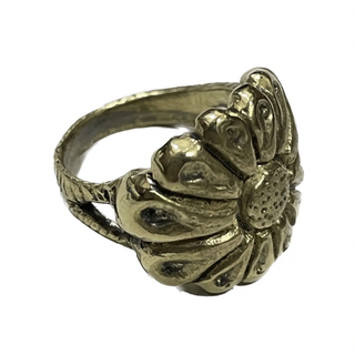 “floral ring pr.1” BRASS(リング(指輪))