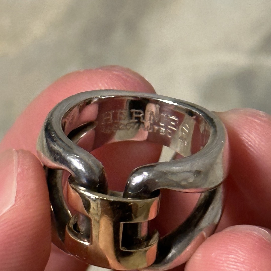 Hermes(エルメス)のHERMES vintage history ring size49 メンズのアクセサリー(リング(指輪))の商品写真