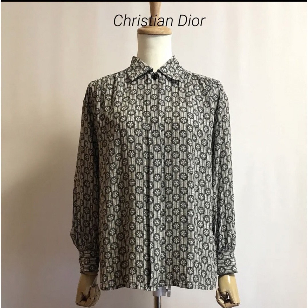 Christian Dior シルク100% ブラウス オールド
