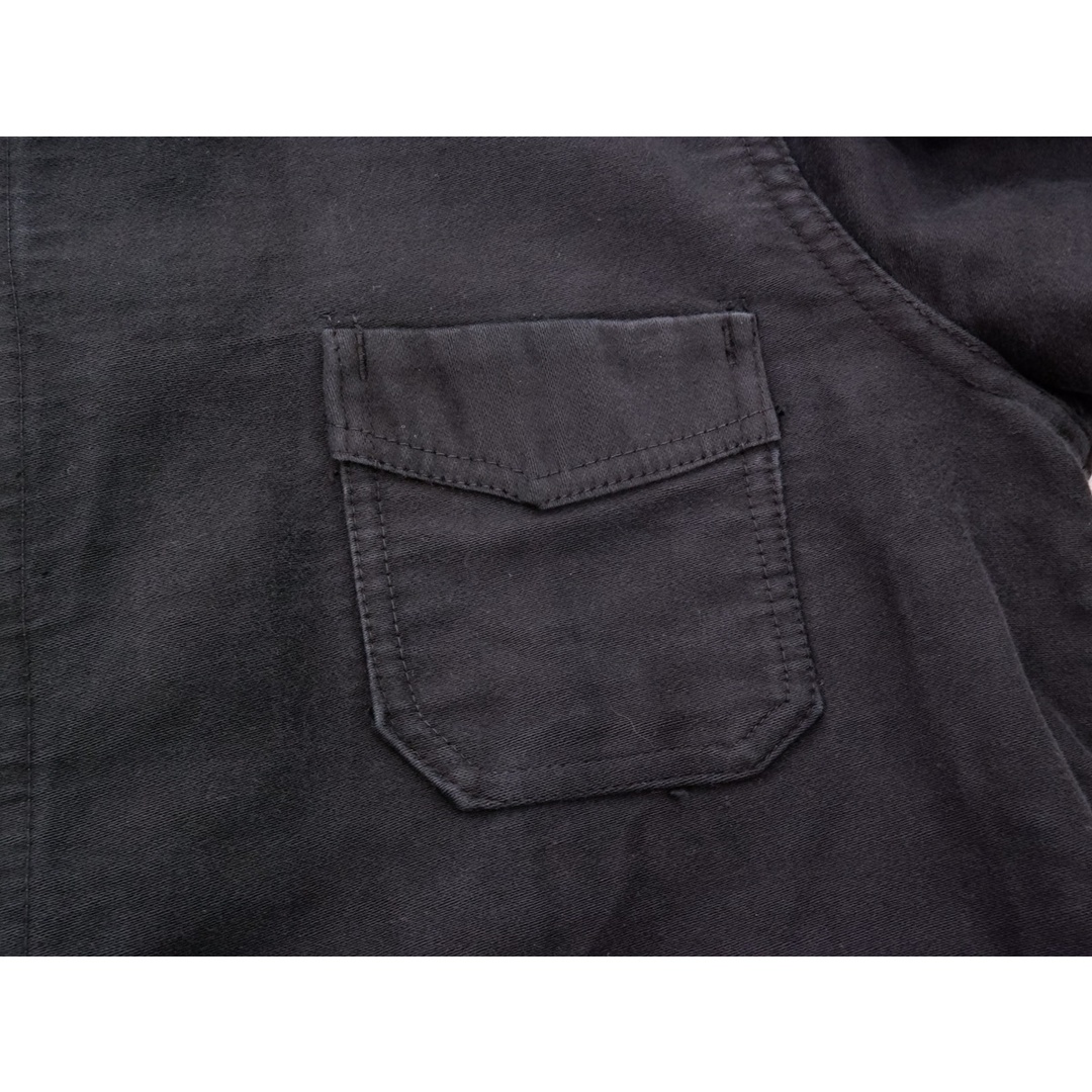 ヴィンテージ品 40's-50's ブラック モールスキン フレンチ ヴィンテージ品 40's-50's ブラック モールスキン フレンチ