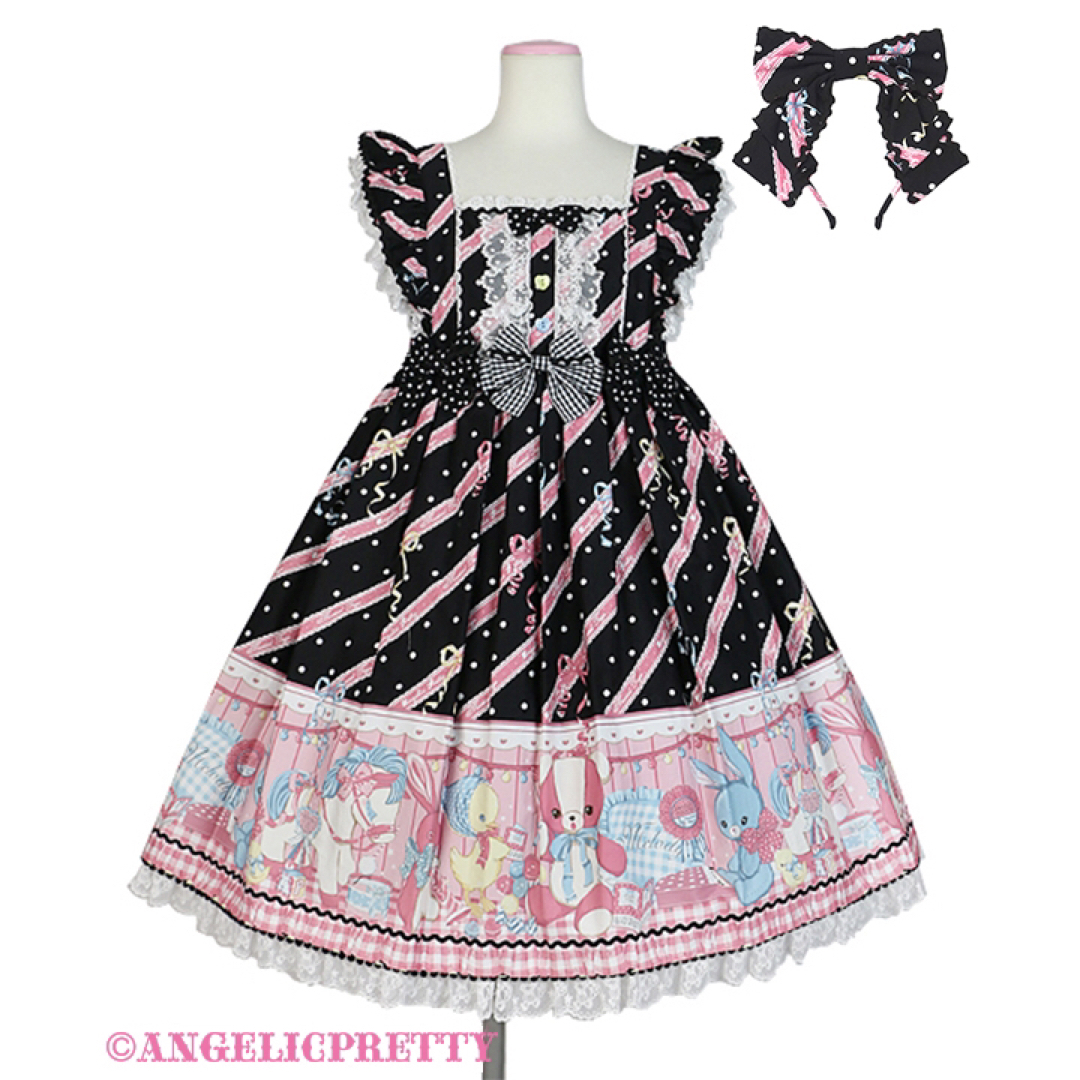Angelic pretty MELODY TOYS ジャンパースカート セット | フリマアプリ ラクマ