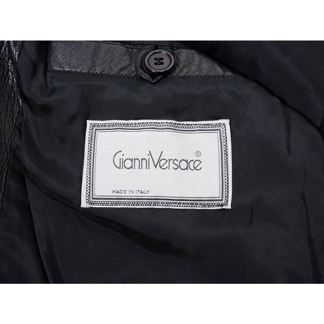 GIANNI VERSACEジャンニヴェルサーチ オールド ダブルレザー GIANNI VERSACEジャンニヴェルサーチ オールド ダブルレザー