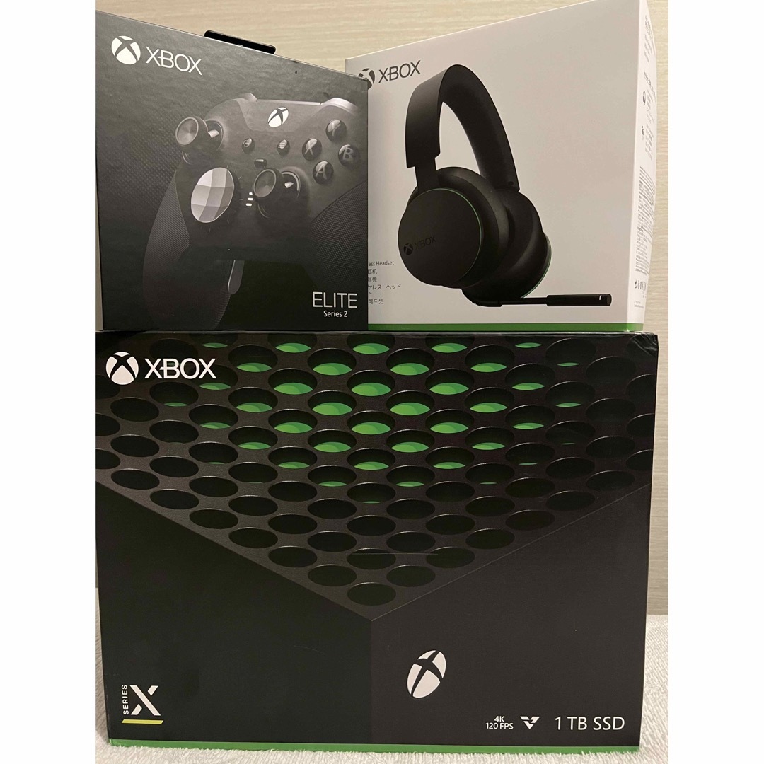 ≪美品≫ Xbox series X, エリートコントローラー, ヘッドセット