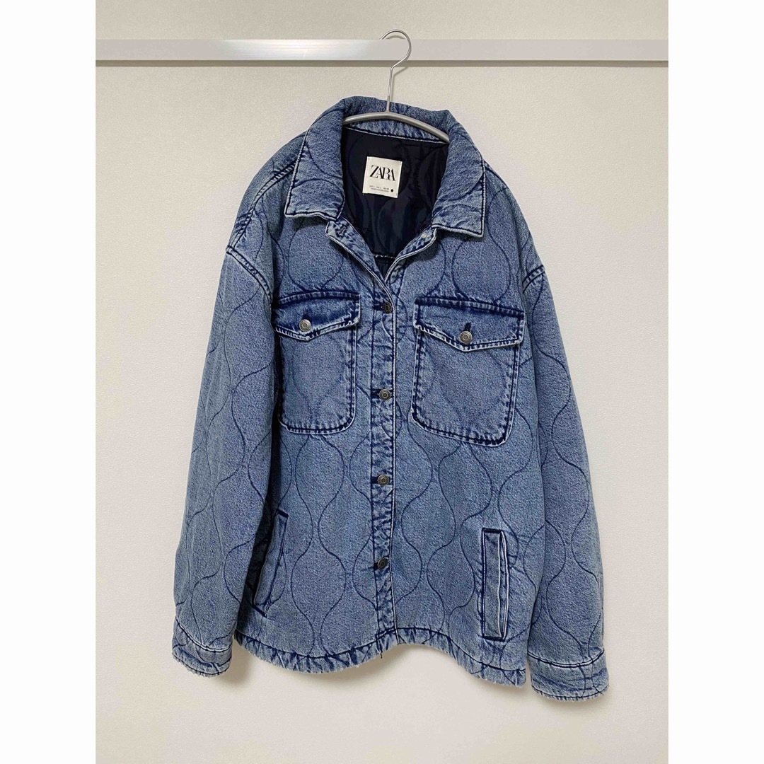 キルティング デニム ジャンパー ZARA ジャケット ジージャン キルティング デニム ジャンパー ZARA ジャケット ジージャン