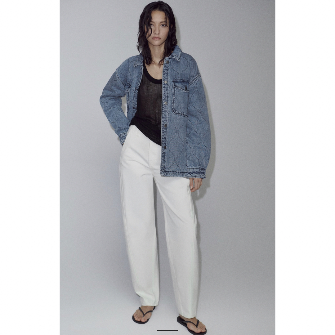 キルティング デニム ジャンパー ZARA ジャケット ジージャン キルティング デニム ジャンパー ZARA ジャケット ジージャン