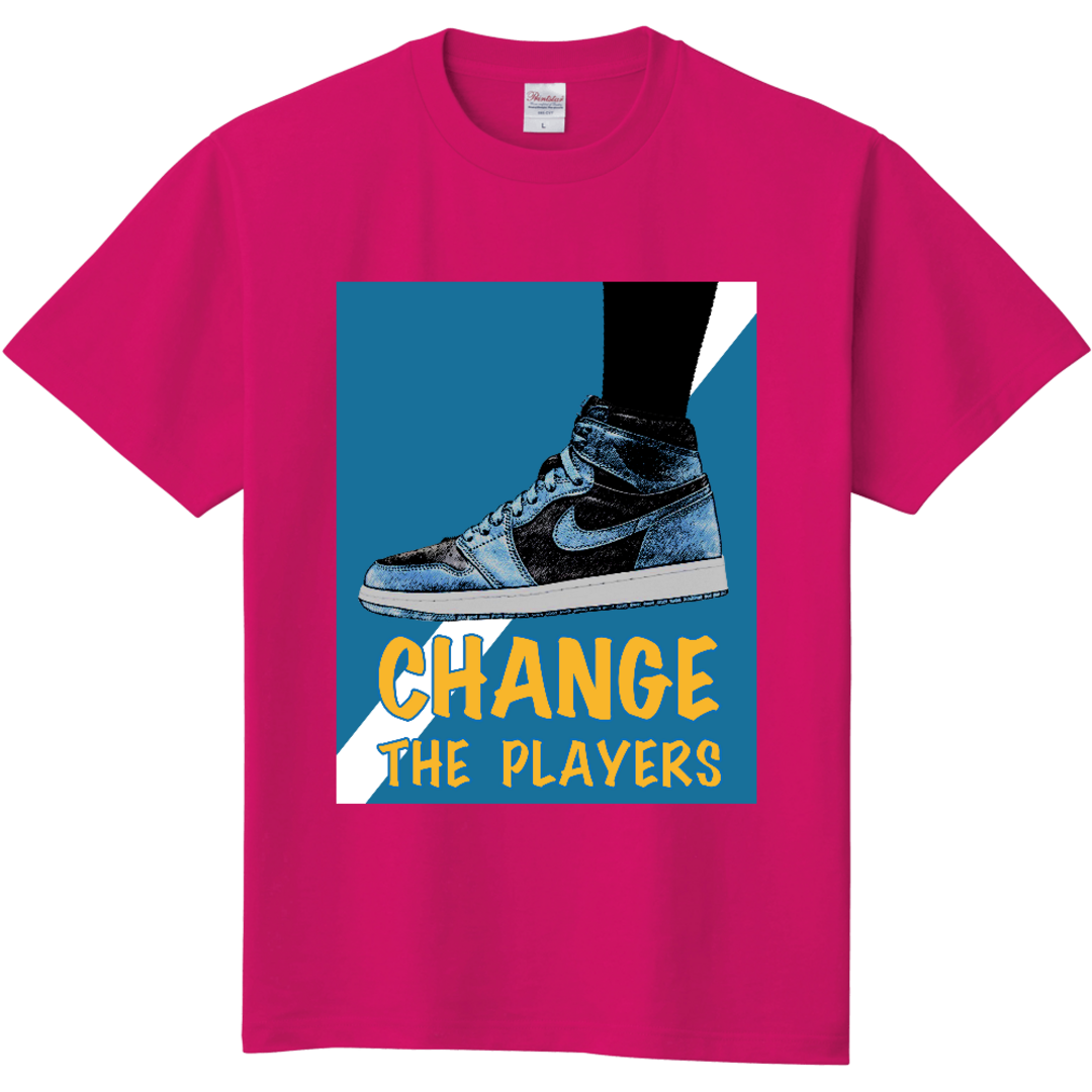 CHANGE THE PLAYERS 選手交代　Tシャツ XL