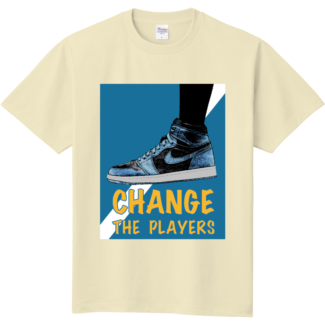 CHANGE THE PLAYERS 選手交代　Tシャツ XL