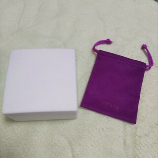 festaria　アクセサリーボックス　紫巾着(その他)