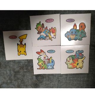 【非売品】ポケモンパン デコキャラシールイベント 5枚セット