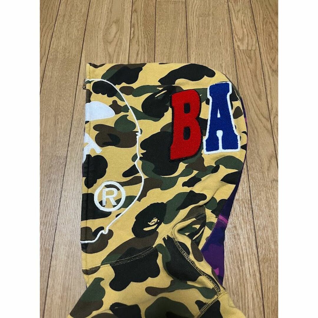 bape camo shark hoodie ベイプ　シャーク　パーカー　迷彩