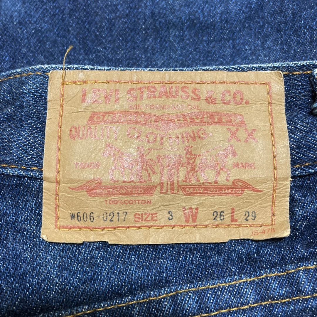 Levi's(リーバイス)の90s リーバイス w606 レディースモデル ハイウエスト テーパード w61 レディースのパンツ(デニム/ジーンズ)の商品写真