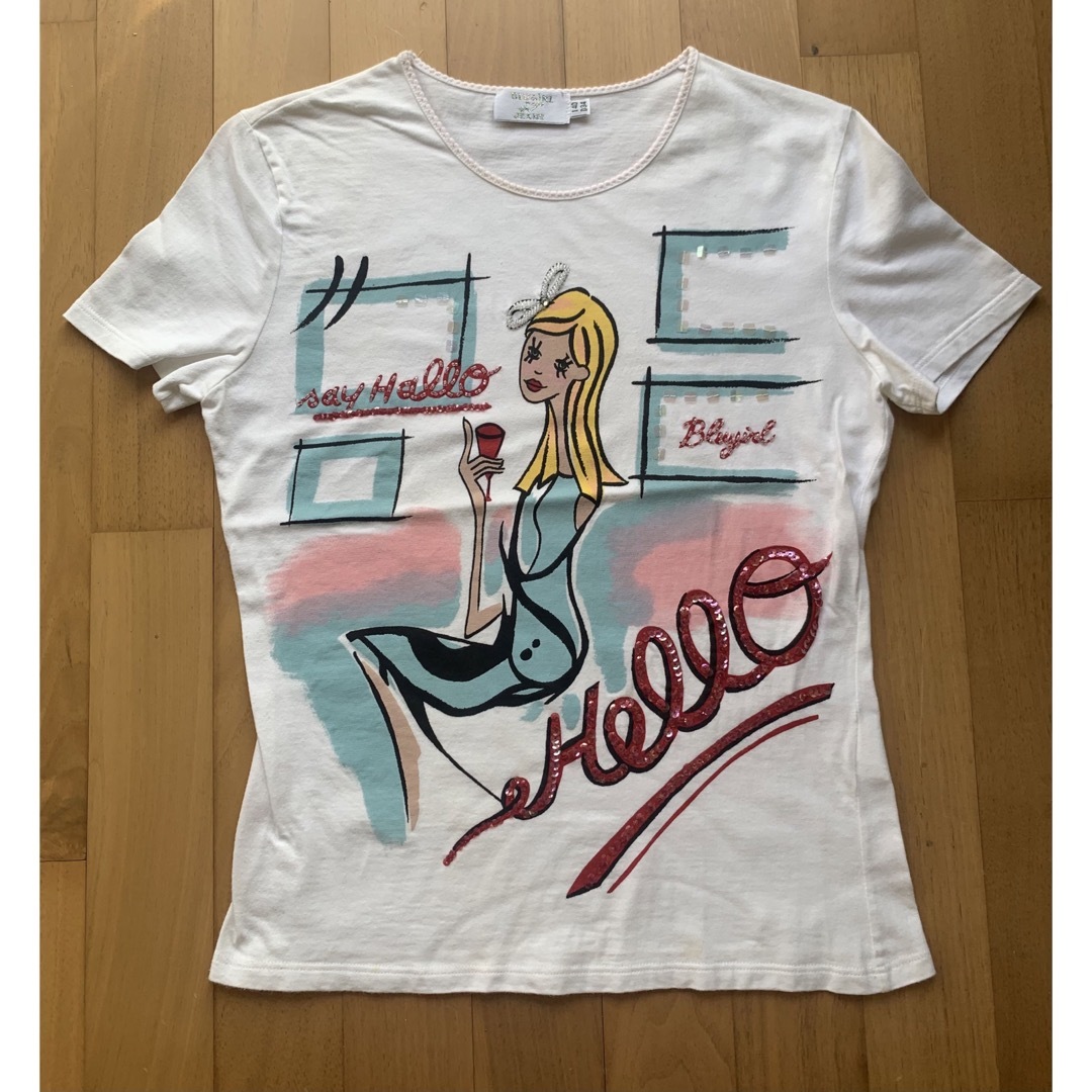 ブルーガール・半袖Tシャツ・イタリアサイズ40 | フリマアプリ ラクマ