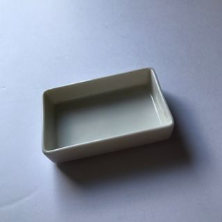 ムジルシリョウヒン(MUJI (無印良品))の無印　白　石鹸入れ(その他)