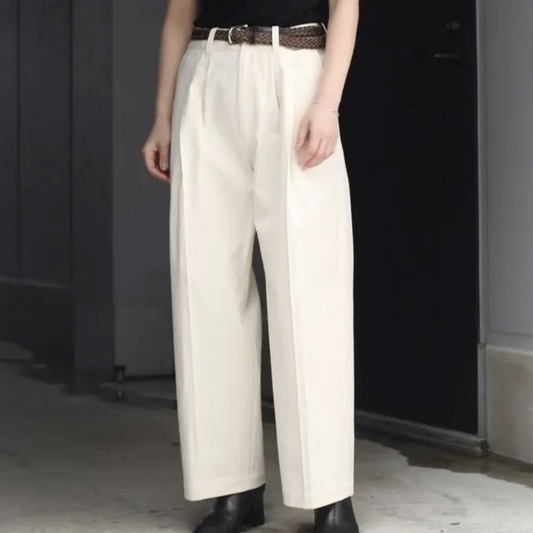 stein WIDE STRAIGHT TROUSERS 21ss - スラックス