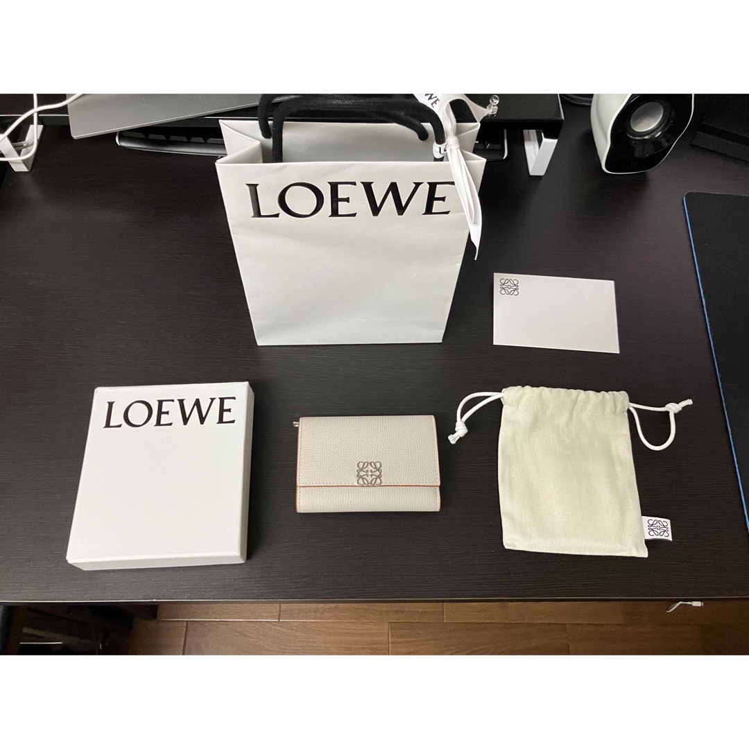 ※最終値下げ　LOEWE 財布 三つ折り アナグラム バーティカル ウォレット