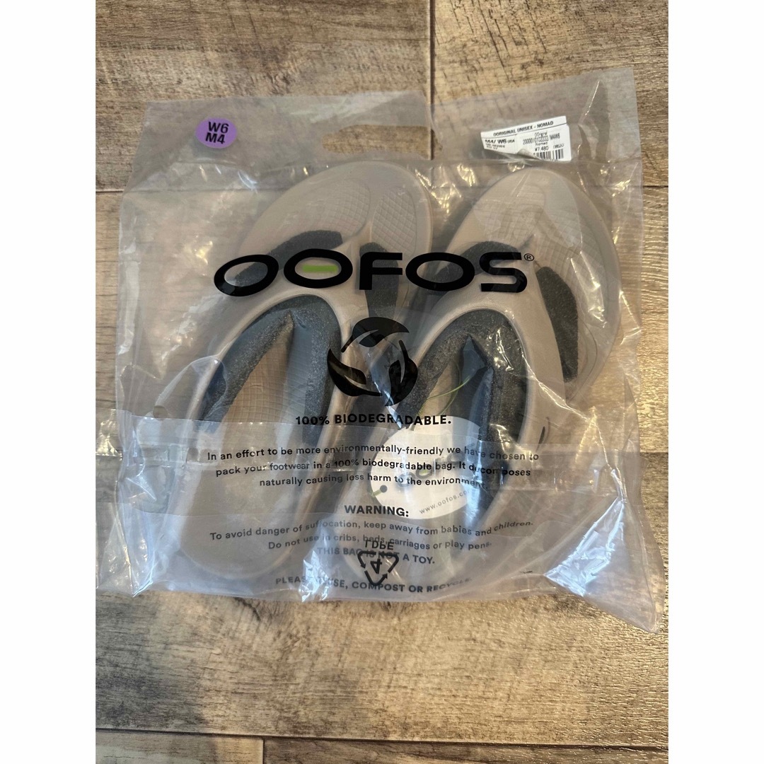 23 新品　OOFOS ウーフォス ooriginalノマド　NOMAD