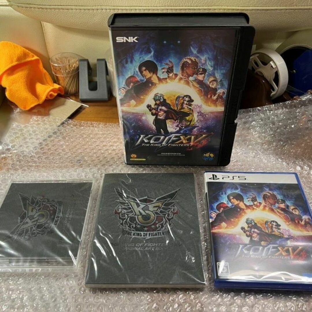 PS4 ザキングオブファイターズ XV SNKオンライン限定版 美品