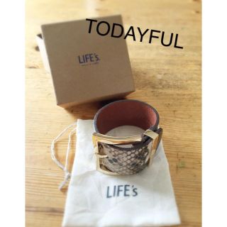 トゥデイフル(TODAYFUL)の新品未使用バングル(ブレスレット/バングル)