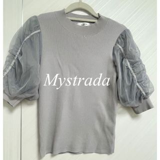 マイストラーダ(Mystrada)の期間限定Mystradaのシフォントップス (カットソー(半袖/袖なし))