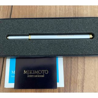 ミキモト(MIKIMOTO)のミキモト　パール付きボールペン　(ペン/マーカー)