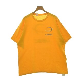 エヌハリウッド(N.HOOLYWOOD)のN.HOOLYWOOD Tシャツ・カットソー 42(XL位) オレンジ 【古着】【中古】(Tシャツ/カットソー(半袖/袖なし))