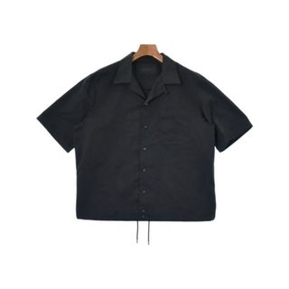 ディーゼルブラックゴールド(DIESEL BLACK GOLD)のDIESEL BLACK GOLD カジュアルシャツ 50(XL位) 黒 【古着】【中古】(シャツ)