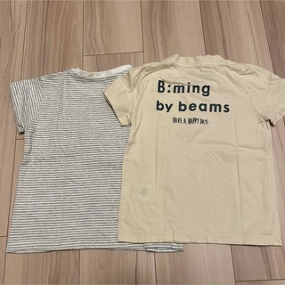 ビーミング ライフストア バイ ビームス(B:MING LIFE STORE by BEAMS)のビーミングビームス ミニ  子ども服　キッズ　Tシャツ　2枚セット　110 半袖(Tシャツ/カットソー)
