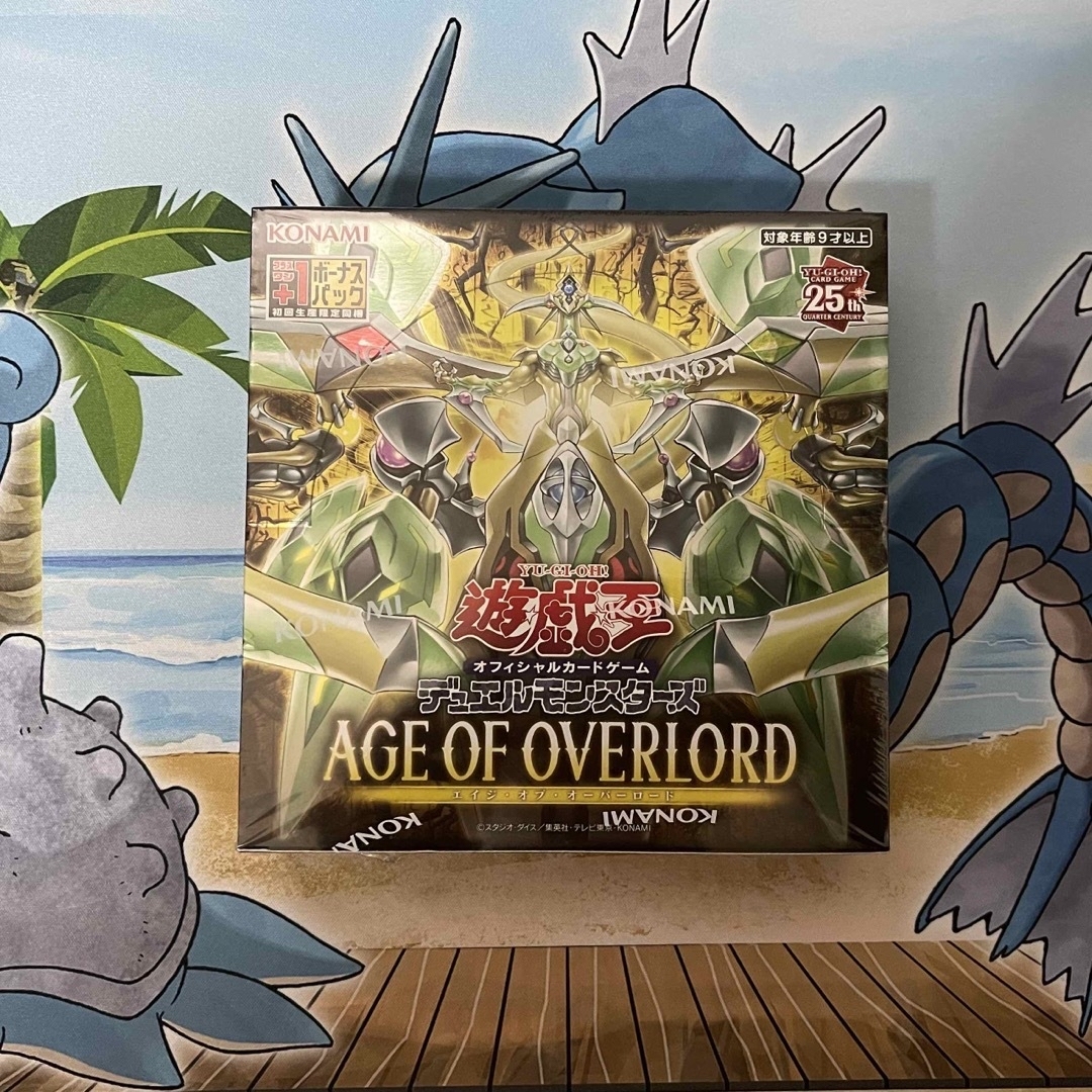 遊戯王　AGEOFOVERLORD1箱　WCS2023赤スリーブセット 1