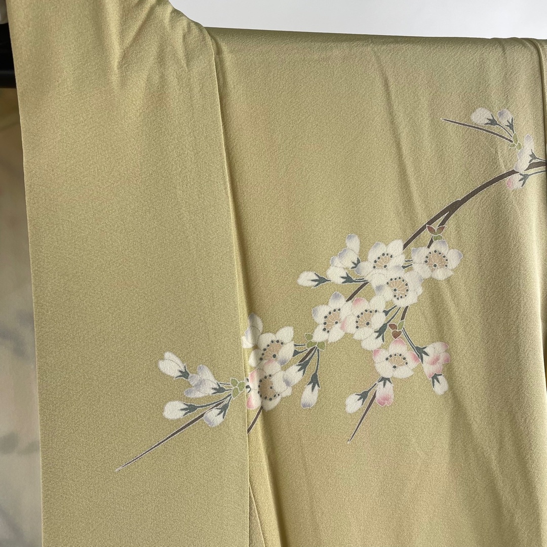 訪問着 身丈157.5cm 裄丈66cm M 正絹 名品-