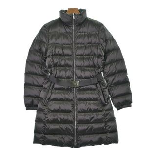 プラダ(PRADA)のPRADA プラダ ダウンコート 40(M位) グレー系 【古着】【中古】(ダウンコート)