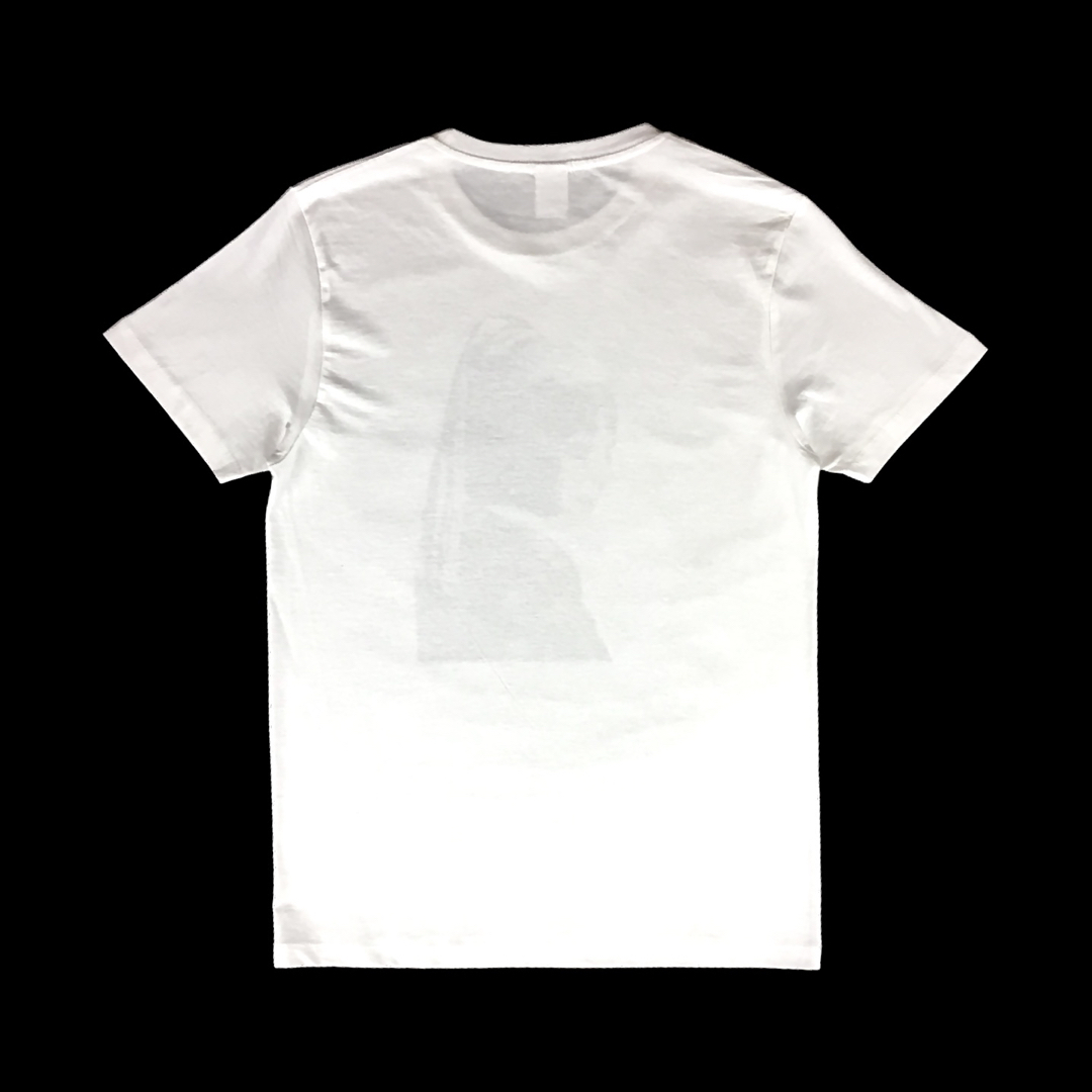 新品 レオン マチルダ フェルメール 真珠の耳飾りの少女 青ターバン Tシャツ メンズのトップス(Tシャツ/カットソー(半袖/袖なし))の商品写真