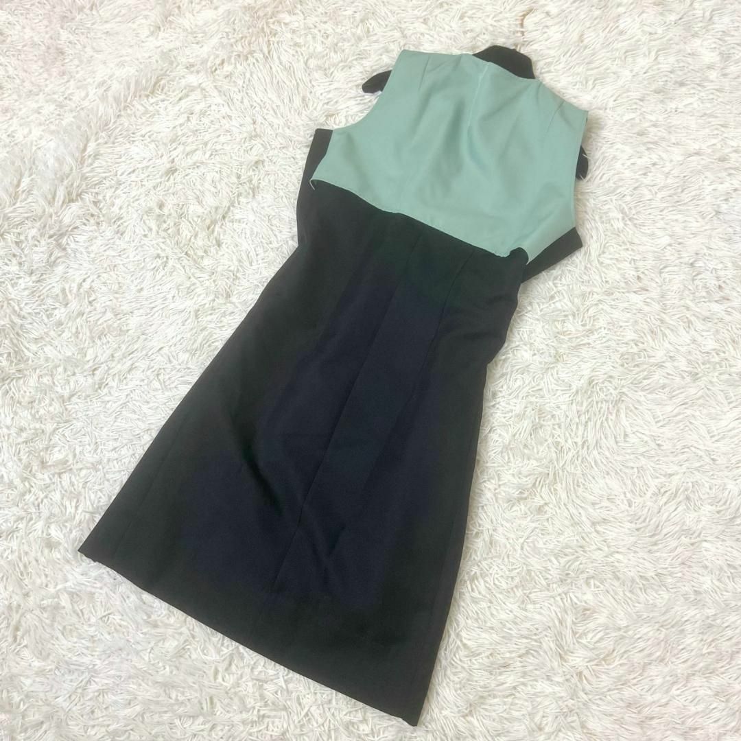 Plan C - 新品 プランシー バイカラーノースリーブドレス ワンピース
