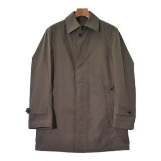 SANyOCOAT サンヨーコート ステンカラーコート M ベージュ系 【古着】【中古】(ステンカラーコート)