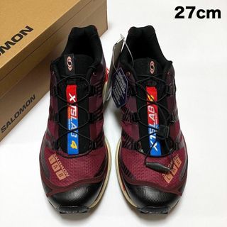 サロモン(SALOMON)の新品 27cm SALOMON XT-4 スニーカー ブラウン 3929(スニーカー)