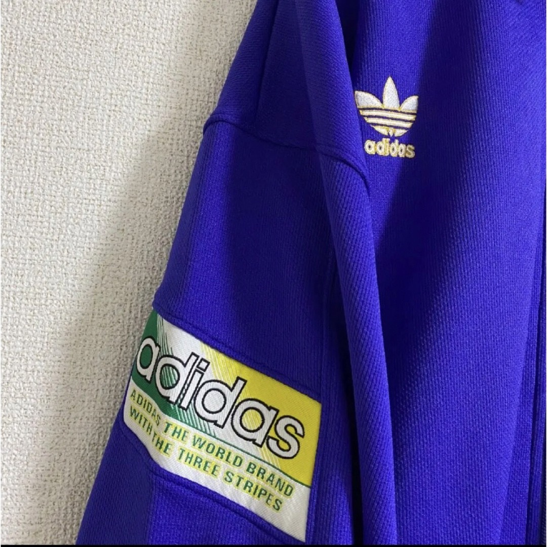 adidas(アディダス)のアディダス トラックジャケット 90s デサント トレフォイル メンズのトップス(ジャージ)の商品写真