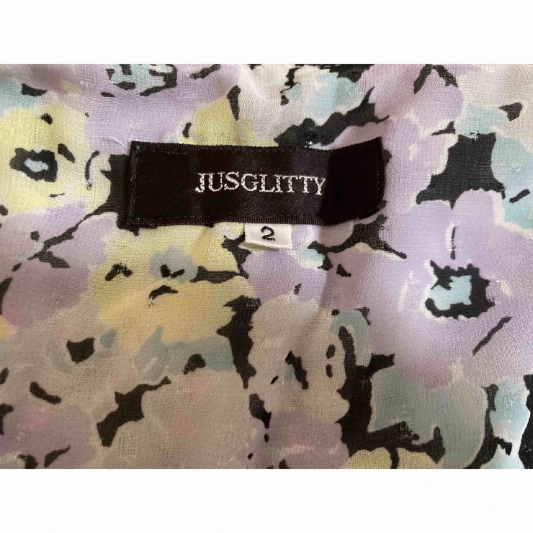 JUSGLITTY(ジャスグリッティー)のコスモス スカート レディースのスカート(ひざ丈スカート)の商品写真