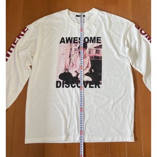 【美品】レディース　ロングTシャツ(Tシャツ(長袖/七分))