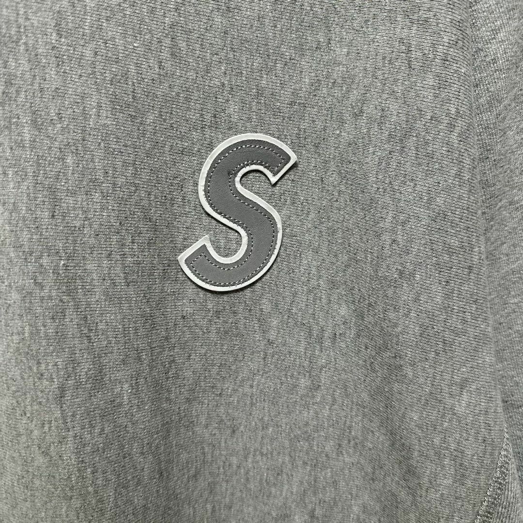 【超人気デザイン】シュプリーム Sロゴ刺繍 人気カラー パーカー XLサイズ
