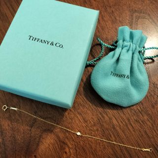 ティファニー(Tiffany & Co.)のティファニー　バイザヤード　k18 ゴールド　ブレスレット　ネックレス　ダイヤ(ブレスレット/バングル)