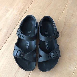 ビルケンシュトック(BIRKENSTOCK)のビルケンシュトック　EVA サンダル　32   20.5cm ブラック(サンダル)