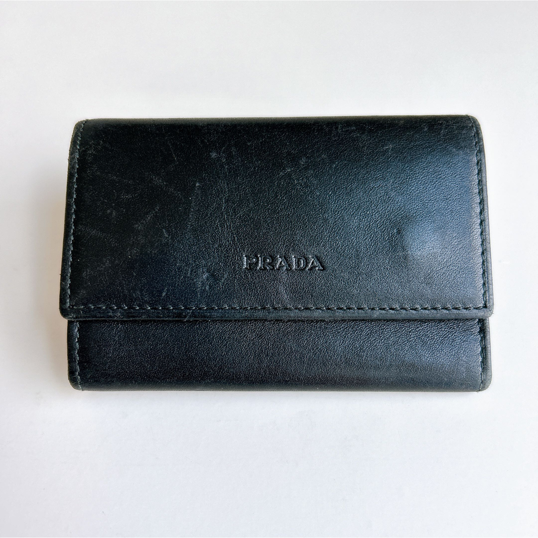 PRADA(プラダ)のプラダ キーケース 刻印 レディースのファッション小物(キーケース)の商品写真