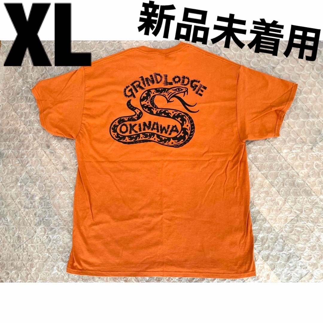 GRINDLODGE x MARINX HARBOR 沖縄限定Tシャツ XL メンズのトップス(Tシャツ/カットソー(半袖/袖なし))の商品写真