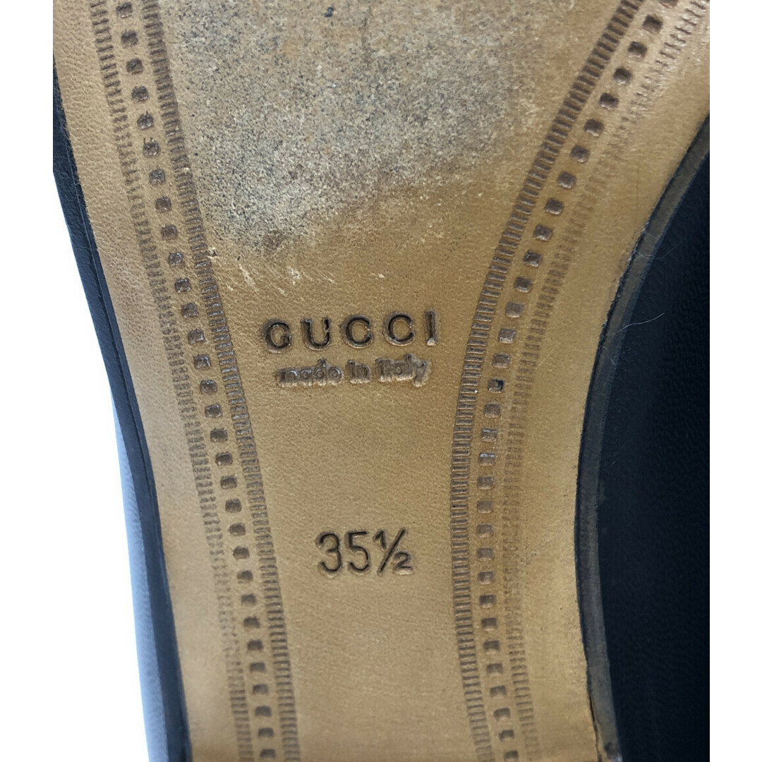 Gucci   グッチ GUCCI レザーホースビットローファー レディース  1