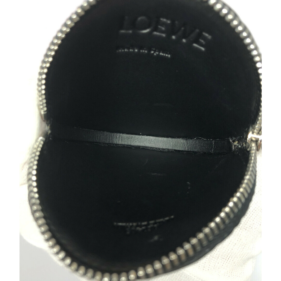 ロエベ LOEWE 丸型コインケース ロゴ型押し レディース-tops.edu.ng