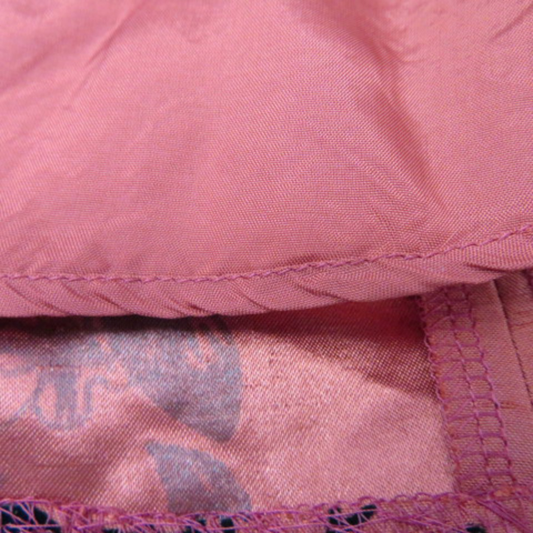 Maglie par ef-de(マーリエパーエフデ)のマーリエパーエフデ フレアスカート ギャザースカート ひざ丈 花柄 7 赤 レディースのスカート(ひざ丈スカート)の商品写真